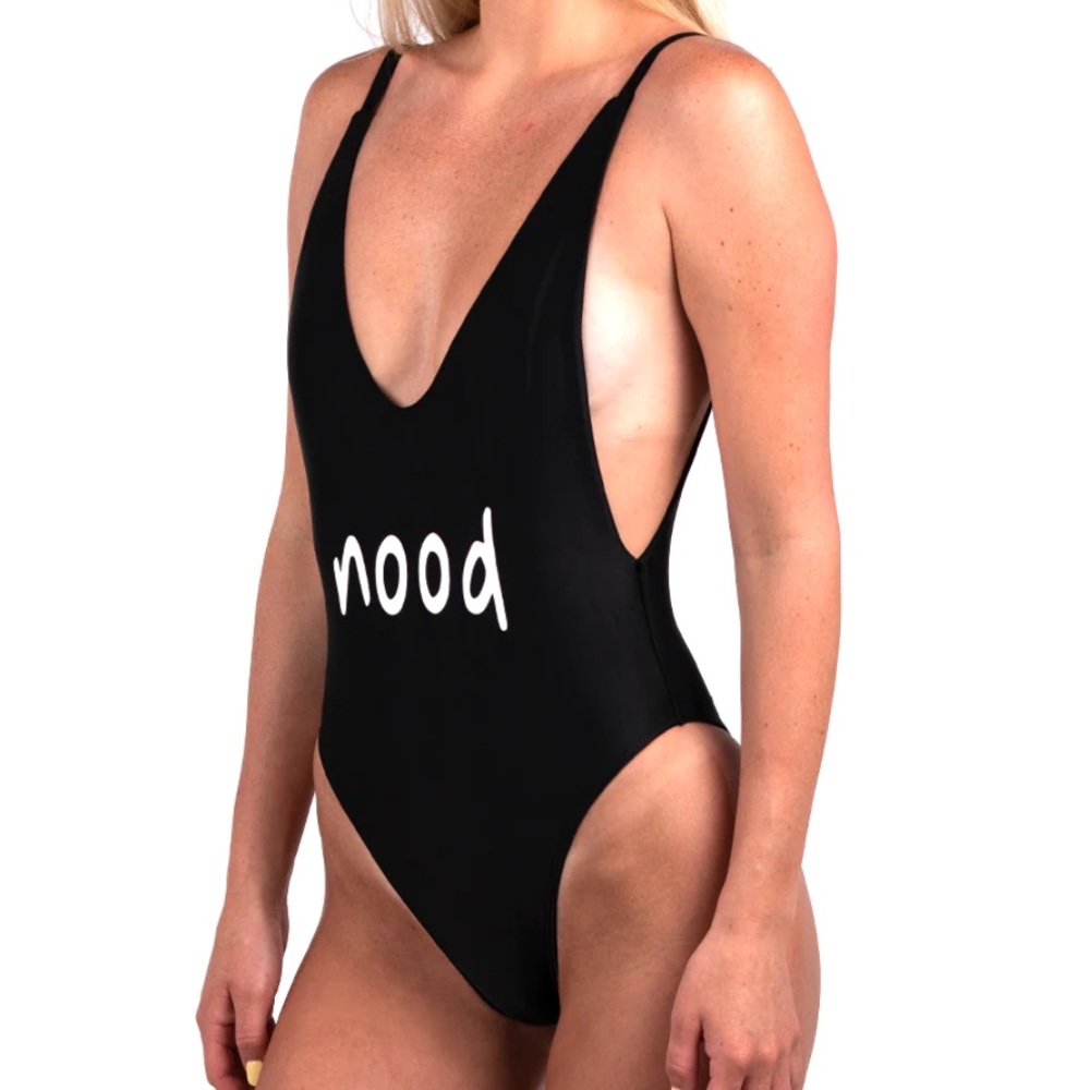 NEW Black one piece size medium “nood”